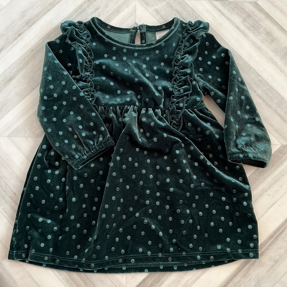 Velvet holiday dress